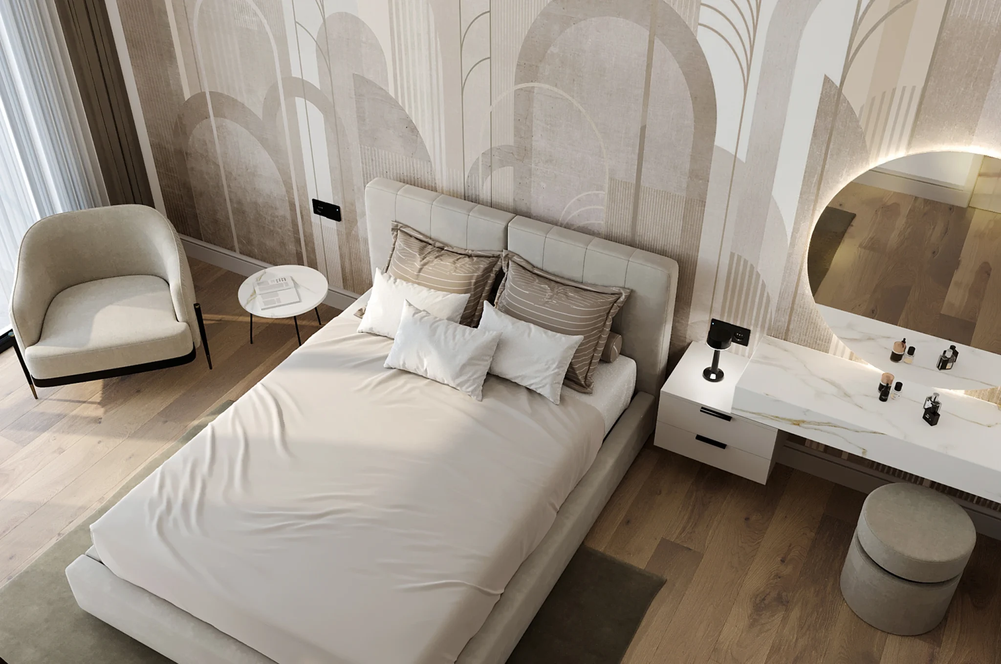 A.D. Evi Dekar Bahcesehir-Istanbul-Asiye Hanim-Yatak-Odasi-04-Alturk