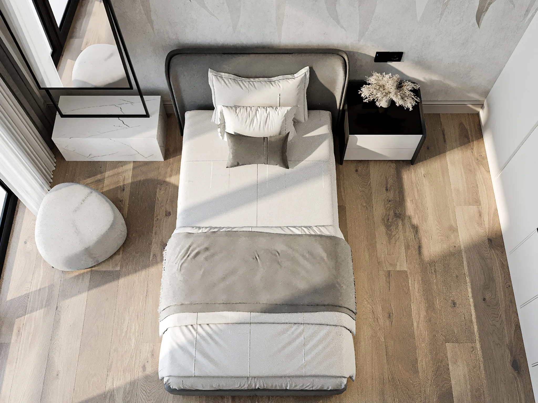 A.D. Evi Dekar Bahcesehir-Istanbul-Yatak-Odasi-04-Alturk