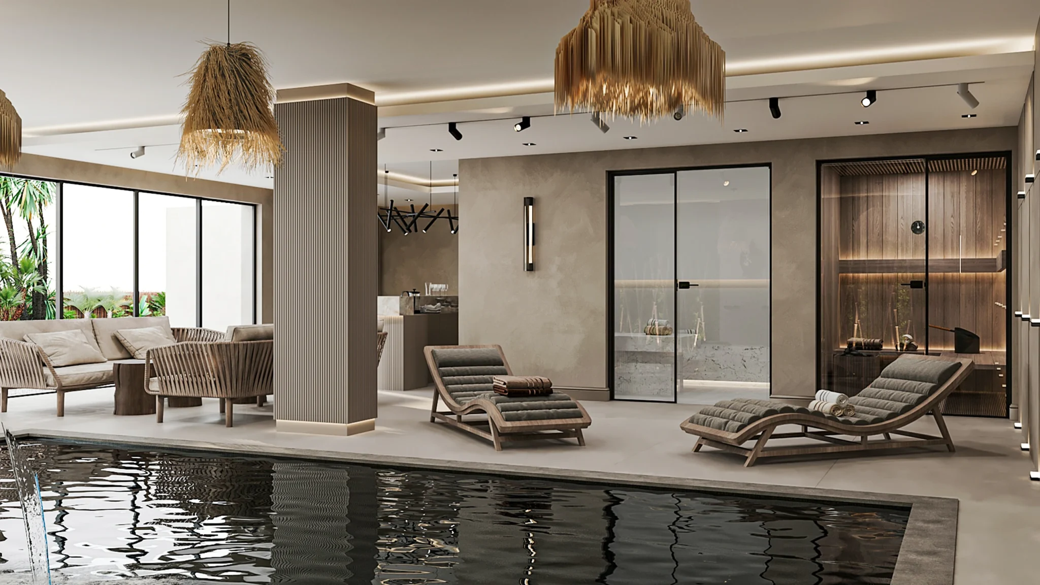 T.T. Villa-Fethiye-Bodrum-Floor-Spa-Havuz-Common Areas-02-Alturk