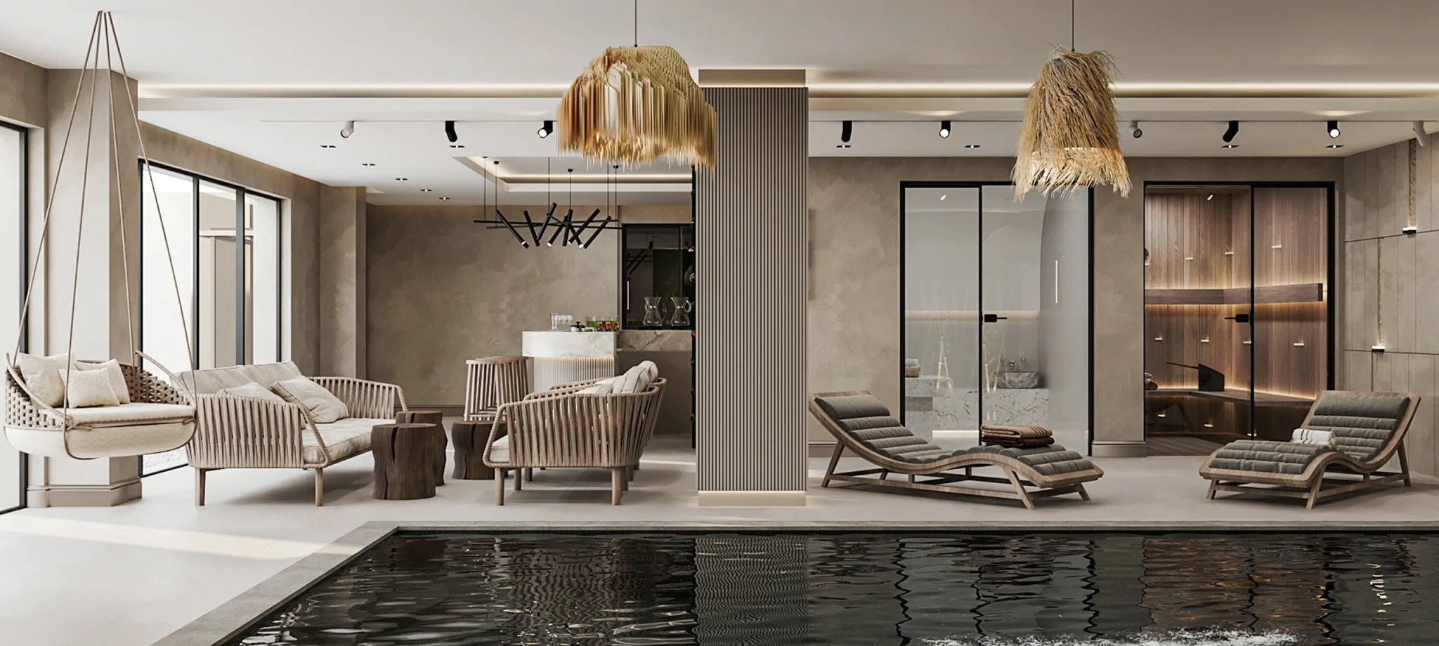 T.T. Villa-Fethiye-Bodrum-Floor-Spa-Havuz-Common Areas-03-Alturk