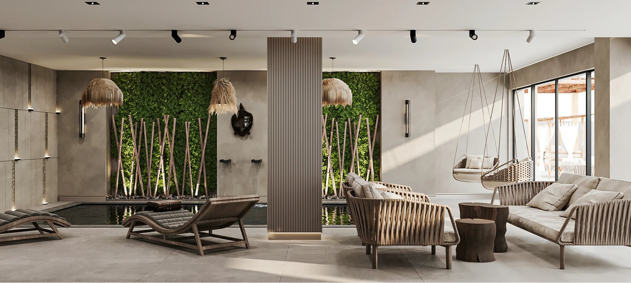 T.T. Villa-Fethiye-Bodrum-Floor-Spa-Havuz-Common Areas-04-Alturk