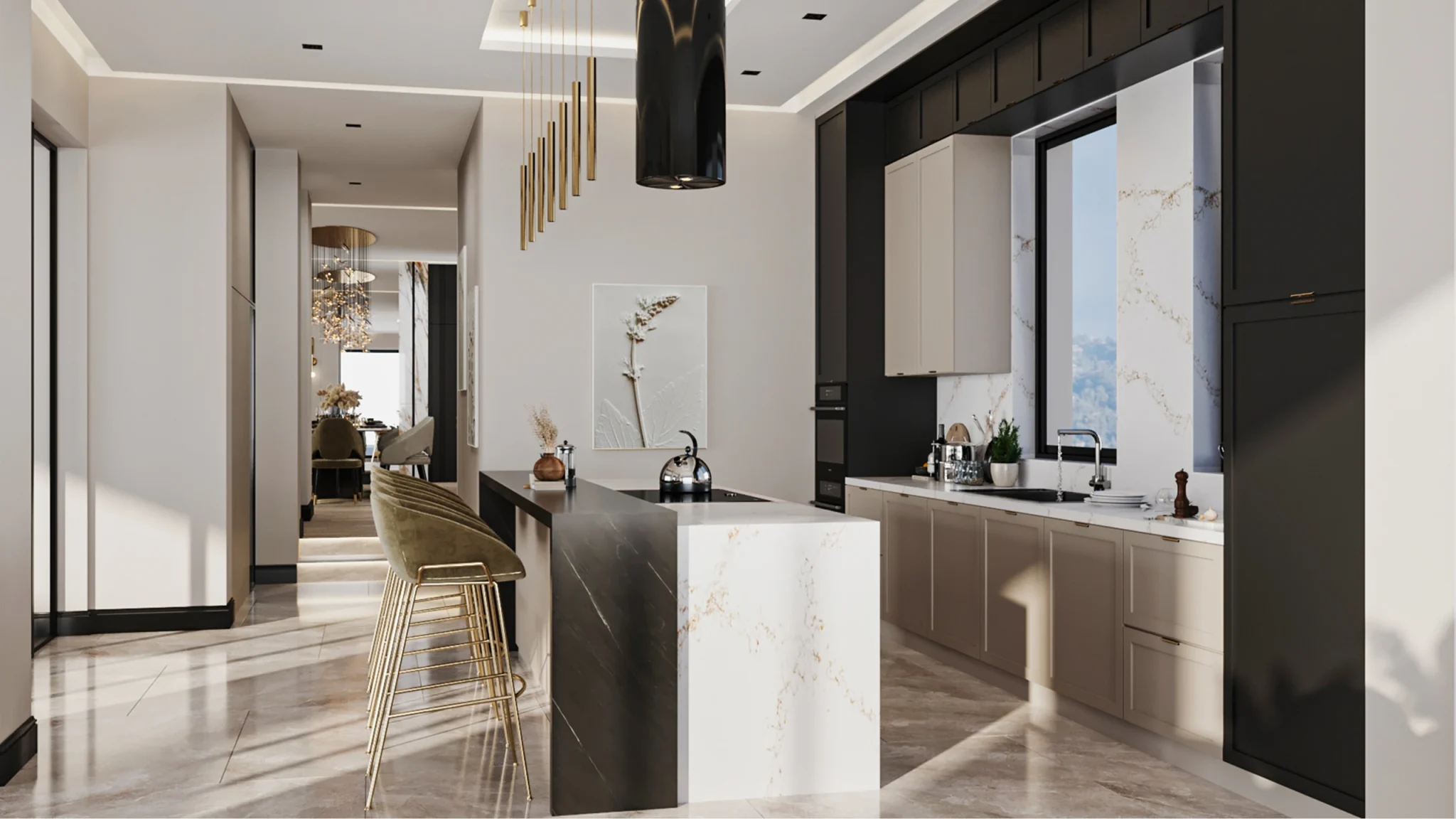 T.T. Villa-Fethiye-ZEMİN-Floor-Giris-SALON-MUTFAK-19-Alturk